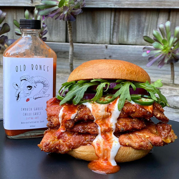 Smoked Garlic Chilli Sauce 200ml - EXTRA HOT - 🏆 7 Awards