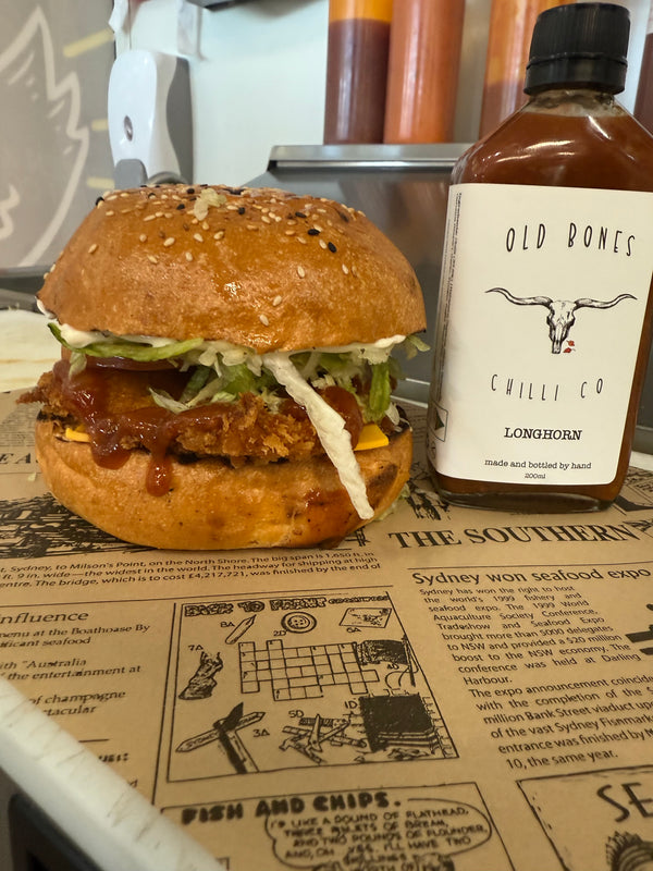 Longhorn chilli sauce 200mL (AU) - π 8 Awards