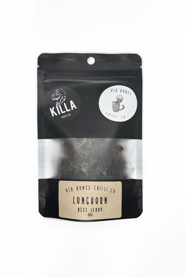 Longhorn Chilli Beef Jerky - 50g