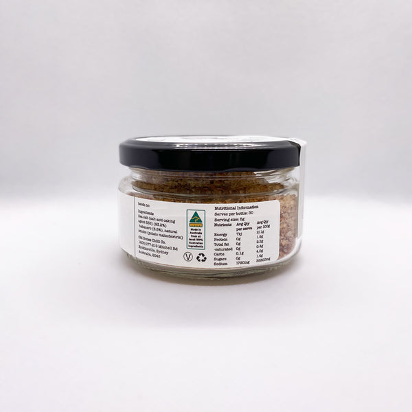 Old Bones Chilli Co Smoked Habanero Salt Jar