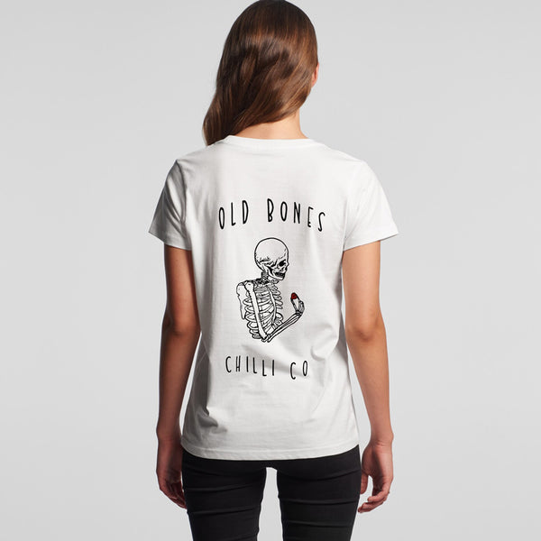OB Skeletor Women's Short Sleeve T-Shirt (White)