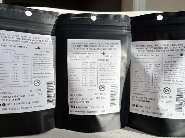 Beef Jerky Taster Pack
